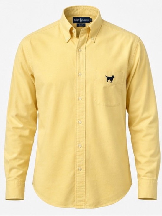 Ralph Lauren Other - Ralph Lauren Vintage Blake Butter Yellow Oxford Button Down Shirt (100% Cotton)